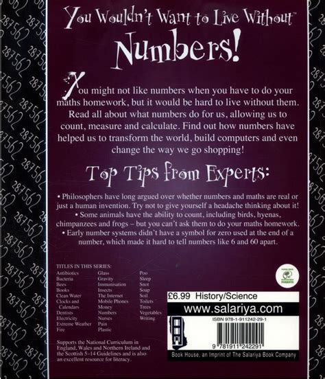 You Wouldn T Want To Live Without Numbers By Anne Rooney Paperback 2016 For Sale Online Ebay