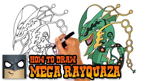 Pokemon Hd How To Draw Mega Rayquaza