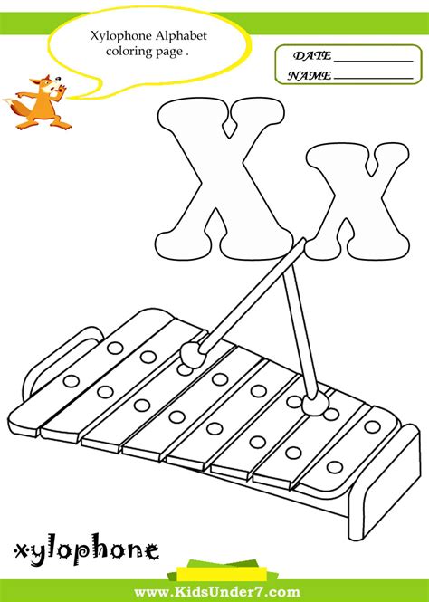 Find The Letter X Worksheet All Kids Network Kids Under 7 Letter X