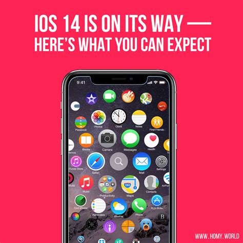 Ios 14 — What You Can Expect New Iphone Ios Iphone