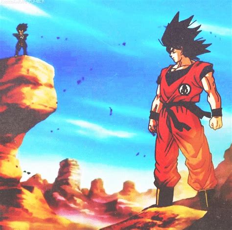 Dragon ball z kai goku vs vegeta. Goku Vs Vegeta stand off | Dragon ball art, Dragon ball z, Dragon ball