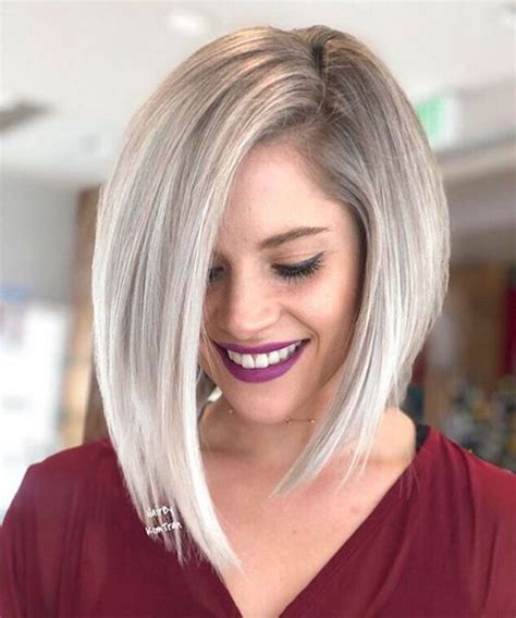 50 Eye Catching Asymmetrical Bob Hairstyles And Haircuts Page 26
