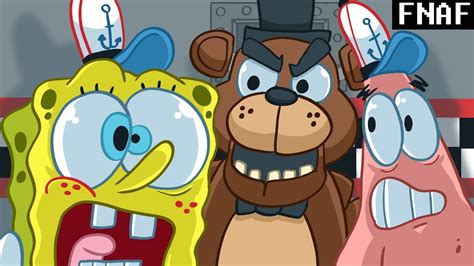 Spongebob Meets Freddy Five Nights At The Krusty Krab Youtube