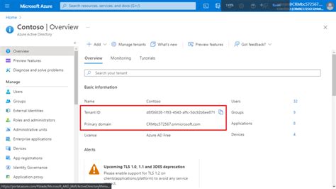 Dynamics 365 Business Central How To Get The Azure Active Directory