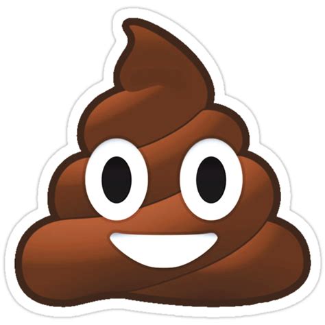 Poop Stickers By Matdiamonds Redbubble