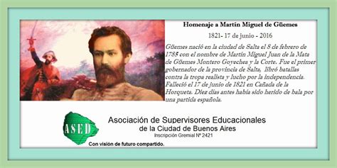 Martín miguel de guemes tours ahead of time to secure your spot. ASED: Homenaje a Martín Miguel de Güemes