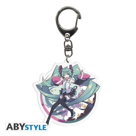 Hatsune Miku Vocaloid Acrylic Keychain Rightstuf