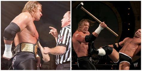 Why Triple H Wore Biker Shorts As His Ring Gear In Explained