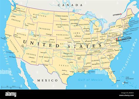 Usa Amerika Landkarte Atlas Karte Von Welt Reisen Usa California