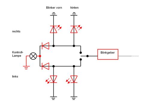 Mein problem ist ein bmw 1802 aus den 70er jahren bei dem einige teile der elektrik. Led Blinker Schaltplan - Wiring Diagram