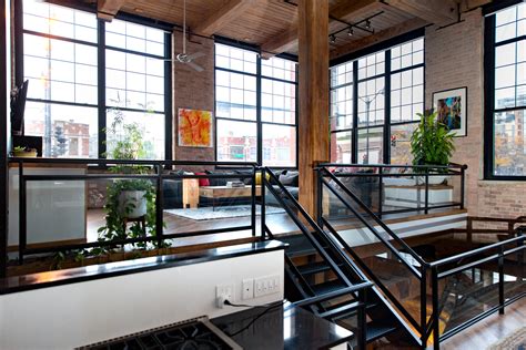 Warm Industrial Remodeled Chicago Loft Tour Apartment Therapy