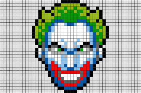 Joker Pixel Art Brik