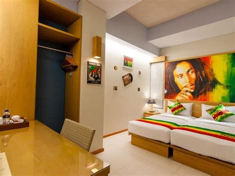 The Bob Marley Hotel Room Boys Bedroom Makeover Themed Hotel Rooms