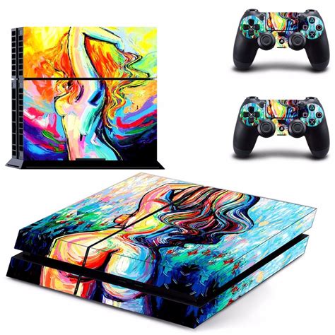 Custom Design Painting Ps4 Skin Sticker Decal For Sony Ps4 Playstation