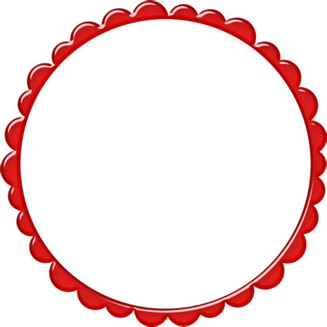 Cadre Rouge Png Rond Marco Rahmen Png Frame