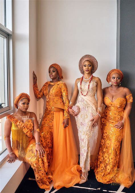 Beauty Queen Debbie Nailed All 6 Of Her Bridal Looks From Back To African Traditional Wedding