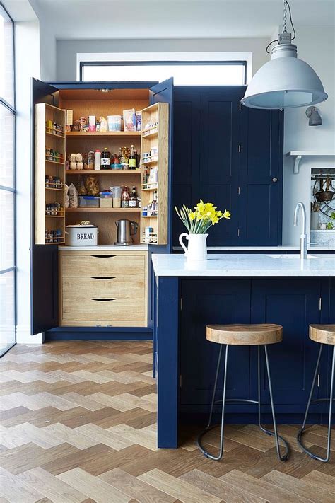A simple pantry door with a frosted glass window makes for a pretty picture with the door opened or closed.{found on crisparchitects}. 25 Smart Small Pantry Ideas to Maximize Your Kitchen ...