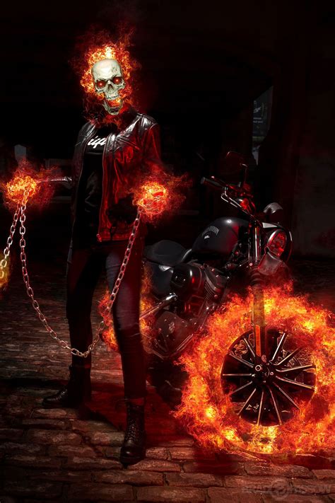 Ghost Rider Negan And Yang Brad Passow Photo En 2023 Ghost Rider