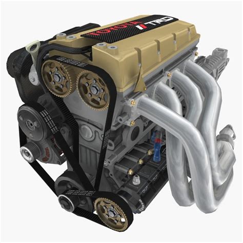 Engine 3 0l 2jz Gte 3d Model Turbosquid 1515225