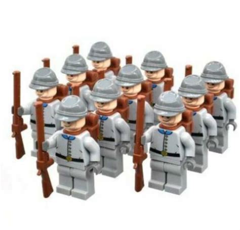 20 Pcs Minifigures Lego American Civil War North South Confederate