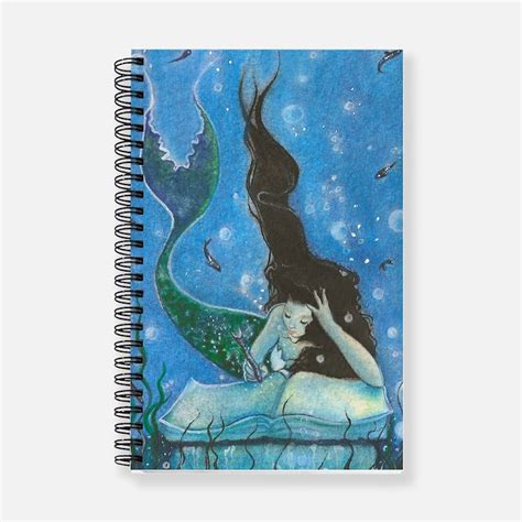 Mermaid Notebooks Mermaid Journals Spiral Notebooks Cafepress