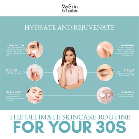 The Ultimate Skincare Routine For Your 30s Myskin Specialists