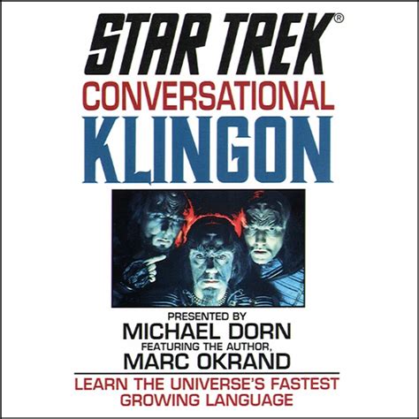 Star Trek Conversational Klingon Audiobook By Marc Okrand Michael