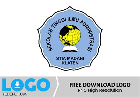Logo Sekolah Tinggi Ilmu Administrasi Madani Klaten Free Download Logo Format Png