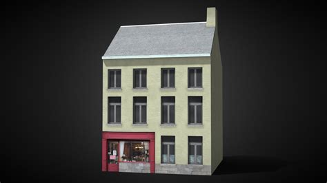 Nivelles Shop 1 Belgium Download Free 3d Model By Lost Gecko Lost