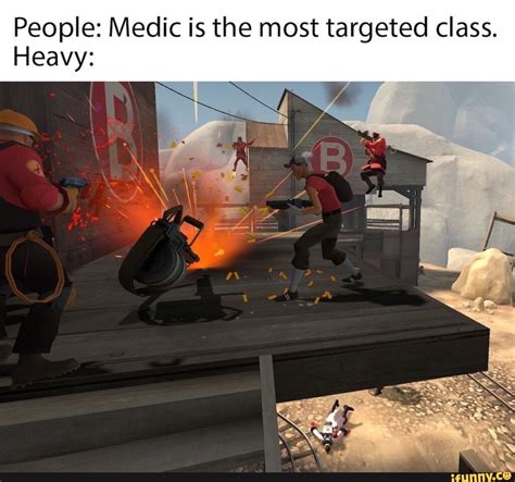 People Medic Is The Most Targeted Class Heavy Team Fortress 2