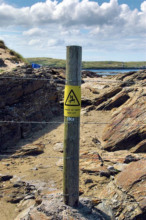 Message from pastor john harris. The most dangerous fence post on Islay | Islay Pictures ...