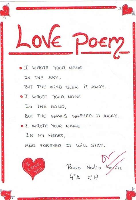 Love Poems For Him For Her For The One You Love For Your Babefriend For