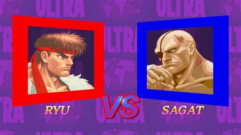 Ultra Street Fighter Ii Ryu Vs Sagat World Warrior Youtube