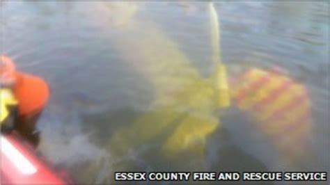 Two Bodies Found In Crashed Plane Pulled From Essex Lake