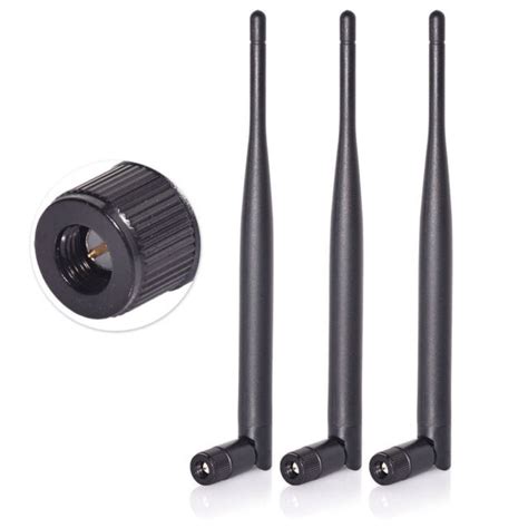 Pack Dual Band Ghz Ghz Dbi Sma Male Wifi Antenna For Security Ip