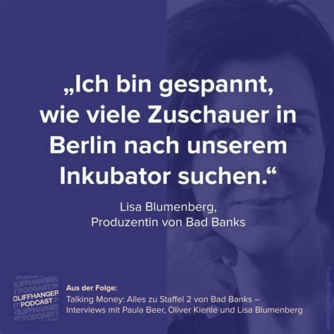 Produzentin Lisa Blumenberg über Bad Banks Die Entstehung Der Serie Und Geschlechterrollen