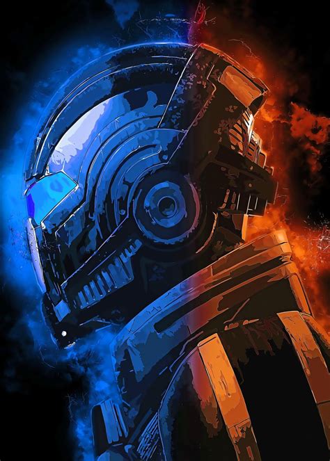 Mass Effect Poster By Baluna Dasti Displate