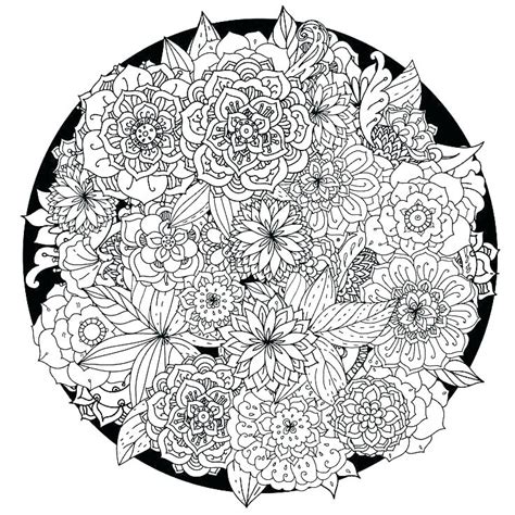 46 Free Flower Mandala Coloring Pages