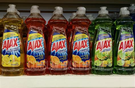 But not for the reason you want. Ajax Dish Soap as Low as 53¢ at Walmart + Dollar Tree, Dollar General Deals!
