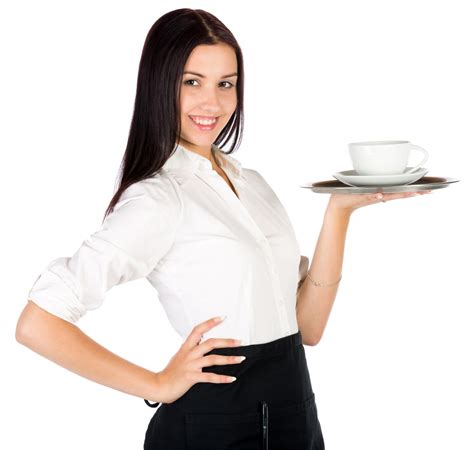 Young Waitress Free Stock Photo Public Domain Pictures