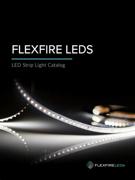 Flexfire Leds Catalog V1 Pdf Light Emitting Diode Lighting