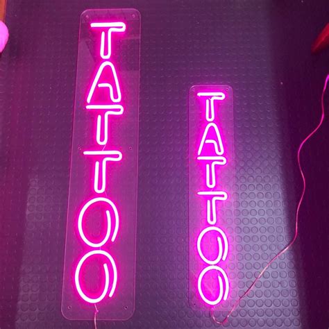 Tattoo Neon Sign Tattoo Led Sign Custom Tattoo Art Neon Etsy