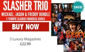 Michael Jason Freddy Slasher Guide Saver Bundle Classic Monsters