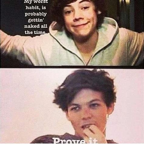 Larry Stylinson One Direction Quotes One Direction Videos One