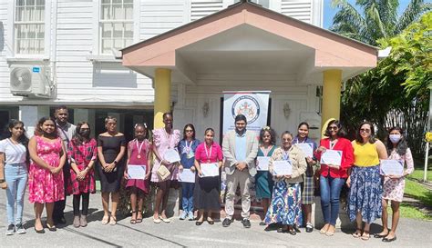 guyanese girls code programme concluded kaieteur news