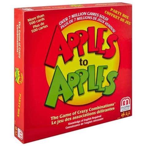 Apples To Apples Card Game Party Box Edition 2015 Boardgames Ca