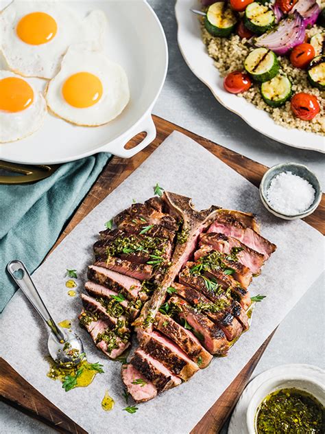 I didn't have white pepper, so i used 1/2 tsp. Steak with Chimichurri & Quinoa Salad | Australian Beef - Recipes, Cooking Tips and More