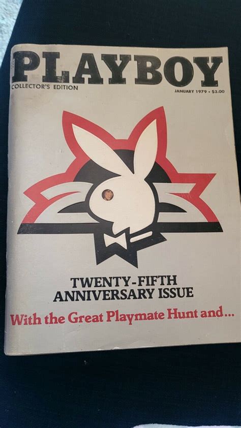Mavin Vintage Playboy Magazine January 1979 25th Anniversary Issue