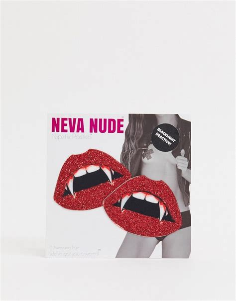 nipztix by neva nude glitter vampire lips nipple covers shopstyle lingerie and nightwear