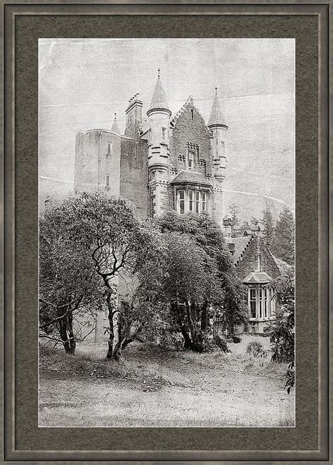 Scotland Framed Print Featuring The Photograph Castle By Jenny Rainbow
